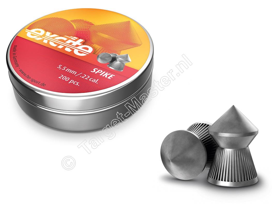 Excite Spike 5.50mm Luchtdruk Kogeltjes blikje 200